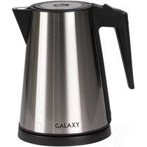 Чайник электрический GALAXY GL 0326 1.2 л, 1200 Вт, серебристый (корпус - сталь)