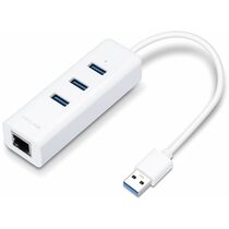 Сетевой адаптер: TP-Link UE330 (USB 3.0, 1х10/ 100/ 1000 Мбит/ с) 3x USB 3.0