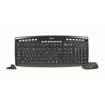 Купить Комплект (клавиатура +мышь) A4Tech 9200F беспроводной, мультимедийный, USB, черный (9200F) в Симферополе, Севастополе, Крыму