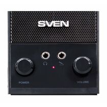 Купить Колонки 2.0  Sven SPS-604 4W, черный, miniJack 3.5, USB, Пластик (SV-0120604BK) в Симферополе, Севастополе, Крыму