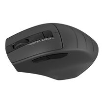 Мышь A4Tech Fstyler FG30S оптическая, беспроводная, USB, офисная, бесшумный клик, черный (FG30S Grey)