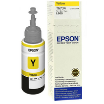 Чернила Epson C13T67344A Yellow 70 мл. L800