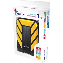 Внешний жесткий диск HDD 2.5" 1Tb AData HD710Pro USB 3.1 Черный с желтым (AHD710P-1TU31-CYL)