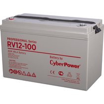 АКБ 12 V 100 Ah CyberPower Professional series, (RV 12-100) для использования в ЦОД.