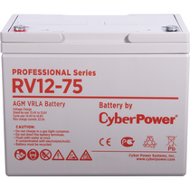 АКБ 12 V 075 Ah CyberPower Professional series, (RV 12-75) для использования в ЦОД и системах связи.
