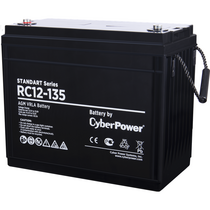 АКБ 12 V 135 Ah CyberPower Standart series, (RC 12-135) для использования в ЦОД и системах связи.