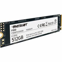 Твердотельный накопитель SSD 2280 M.2: 512 ГБ Patriot P300 TLC [Скорость чтения/ записи: 1700 МБ/ с/ 1200 МБ/ с] P300P512GM28