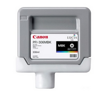 Картридж Canon PFI-306MBK (matte black) 330 мл [для imagePROGRAF iPF8400, iPF8400S, iPF8400SE, iPF9400, iPF9400S] (6656B001)