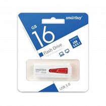 Флеш-накопитель Smartbuy 16Gb USB3.0  IRON Белый (SB16GBIR-W3)