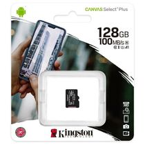 Купить Карта памяти microSDXC 128Gb Kingston UHS-I Class 10 CANVAS Select Plus без адаптера (SDCS2/ 128GBSP) в Симферополе, Севастополе, Крыму