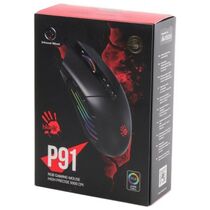Мышь A4Tech Bloody P91 PRO оптическая, проводная, USB, игровая с подсветкой, черный (P91 PRO)