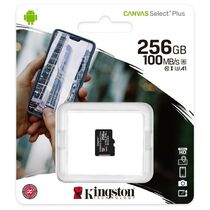 Карта памяти microSDXC 256Gb Kingston UHS-I (U3) CANVAS Select Plus без адаптера (SDCS2/ 256GBSP)