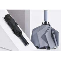 Зонт 90 Points Automatic Reverse Folding Umbrella с фонарем серый