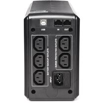 ИБП PowerCom SMART KING PRO+ 400 ВА/ 500 Вт, 5*IEC 320 C13 (компьютерный), AVR, USB, RJ45/ RJ11 ( Аккумулятор 12 V/ 7,2 Ah*1)