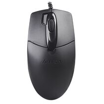 Мышь A4Tech OP-730D оптическая, проводная, USB, офисная, черный (OP-730D)