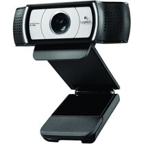 Web-камера Logitech C930e 3 Мп, с микрофоном, черный/ серебристый (960-000972)