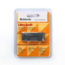 Картридер Defender ULTRA SWIFT(Micro SD/ Micro SDHC/ MMC/ MS Duo/ MS Pro Duo/ RSMMC/ SD/ SDHC)