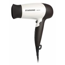 Фен Starwind SHT4517 белый (1600 Вт, режимов - 5, вид: полноразмерный, насадок - 1)