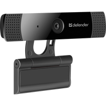 Web-камера Defender G-lens 2599 FullHD 1080p 2 Мп, с микрофоном, черный (63199)