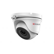 Видеокамера HD-TVI 2 Mp купольная 2.8 мм HiWatch DS-T203(B) (2.8 mm): уличная; ИК:20 м