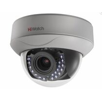 Видеокамера HD-TVI 2 Mp купольная 2,8-12 мм HiWatch DS-T207P (2.8-12 mm): антивандальная, ИК:30 м