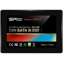 Твердотельный накопитель SSD 2.5" SATA: 240 ГБ SiliconPower S55 3D TLC NAND [Скорость чтения/ записи: 550 МБ/ с/ 500 МБ/ с] SP240GBSS3S55S25
