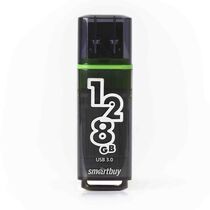 Флеш-накопитель Smartbuy 128Gb USB3.0 Glossy Серый (SB128GBGS-DG)