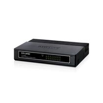 Неуправляемый коммутатор 16 портов: TP-Link TL-SF1016D (16 портовХ10/ 100 Мбит/ сек) корпус - пластик