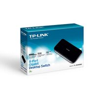 Неуправляемый коммутатор 08 портов: TP-Link TL-SG1008D (08 портовХ10/ 100/ 1000 Мбит/ сек) корпус - пластик