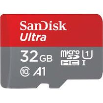 Карта памяти microSDHC 32Gb Sandisk UHS-I Class 10 Ultra без адаптера (SDSQUNR-032G-GN3MN)