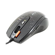 Мышь A4Tech V-Track F5 лазерная, проводная, USB, игровая. черный (V-Track F5)