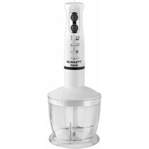 Блендер погружной Scarlett SC-HB42M33 белый (700 Вт, объем - 600 мл, скоростей - 2)