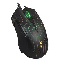 Мышь A4Tech X89 оптическая, проводная, USB, игровая, с подсветкой, черный (X89 (MAZE))