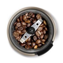 Кофемолка электрическая Zigmund & Shtain ZCG-08 коричневый (150 Вт, ротационный нож, 75 г)