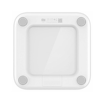 Весы напольные электронные Xiaomi Mi Smart Scale 2 белый материал - стекло, предел взвешивания - 150 кг)