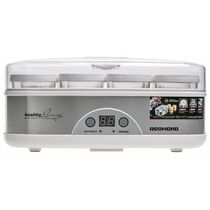 Йогуртница Redmond RYM-M5401 серебристый (50 Вт, количество баночек - 8, емкостью 180 мл)