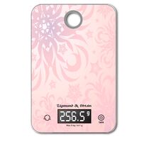 Весы кухонные электроные Zigmund & Shtain DS-112 розовый (точность измерения: 1 г, предел взвешивания: 5 кг)