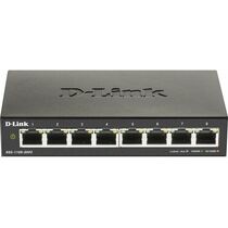 Управляемый коммутатор 08 портов: D-Link DGS-1100-08V2 (8х10/ 100/ 1000 Мбит/ с) 2 уровня