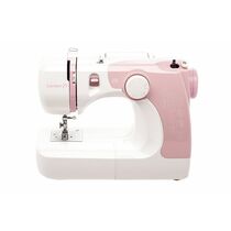 Швейная машина Comfort 21 белый-розовый (электромеханическая, челнок - вертикальный, швейных операций - 11, петля - полуавтомат)