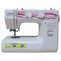 Швейная машина Janome Sew Line 500S белый (электромеханическая, челнок - вертикальный качающийся, швейных операций - 19, петля - автомат)