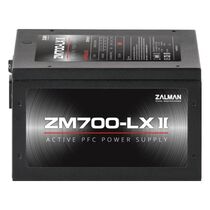 Блок питания 700 Вт Zalman ZM700-LXII (20+4 pin,4*6+2pin, 5*Molex, 6*Sata, 120 мм)