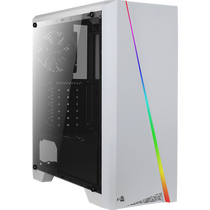 Корпус AeroCool Midi-Tower Cylon White (без БП, 2xUSB2.0, 1xUSB3.0, ) Cylon White