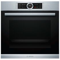 Электрический духовой шкаф Bosch HBG634BS1 серебристый ( объем - 71 л. t -300°)
