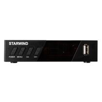 Приставка TV DVB-T2 Starwind CT-140 черный