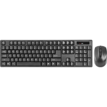 Комплект (клавиатура +мышь) Defender C-915 беспроводной, классический, USB, черный (45915)