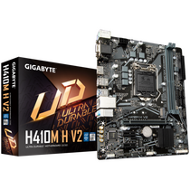 Материнская плата Gigabyte LGA1200: H410M H V2 [H410, 2*DDR4, 1*PCIEx16, 2*PCIEx1, 4*Sata3, 1*M.2, 2 порта*USB3, D-Sub, HDMI, microATX]