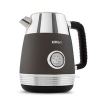 Чайник электрический Kitfort КТ-633-1 черный (2150 Вт, объем - 1.7 л, корпус: пластиковый)