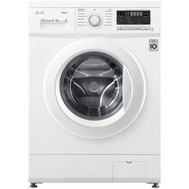 Стиральная машина фронтальная LG F1296CDS0 белый ( стирка - 6 кг, отжим - 1200 об/ мин)