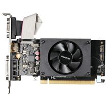 Видеокарта PCI-e: GeForce GT710 Gigabyte (2Gb, GDDR3, 64 bit, 1*DVI, 1*HDMI, 1*D-Sub) GV-N710D3-2GLV2.0