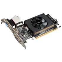 Видеокарта PCI-e: GeForce GT710 Gigabyte (2Gb, GDDR3, 64 bit, 1*DVI, 1*HDMI, 1*D-Sub) GV-N710D3-2GLV2.0